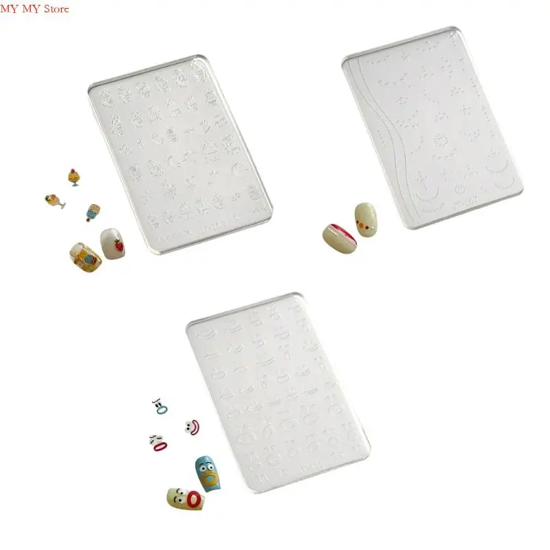 

N1HE Professional Decoration Silicone Mold 6x9cm High Gloss Resin Crafting Tool