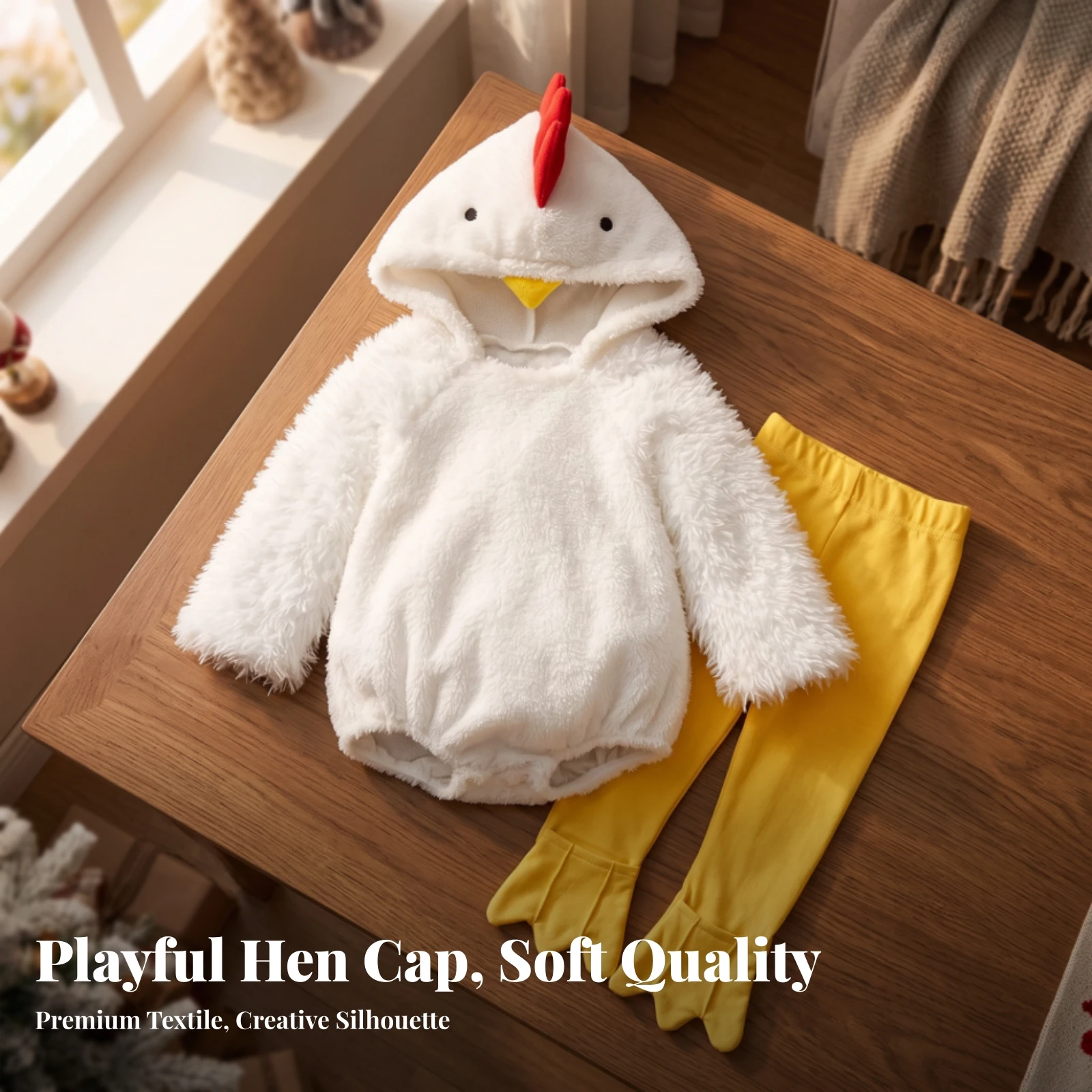 ชุดคอสเพลย์ไก่น่ารัก ชุดรอมเปอ - Baby Clothing Set บทวิจารณ์และราคา