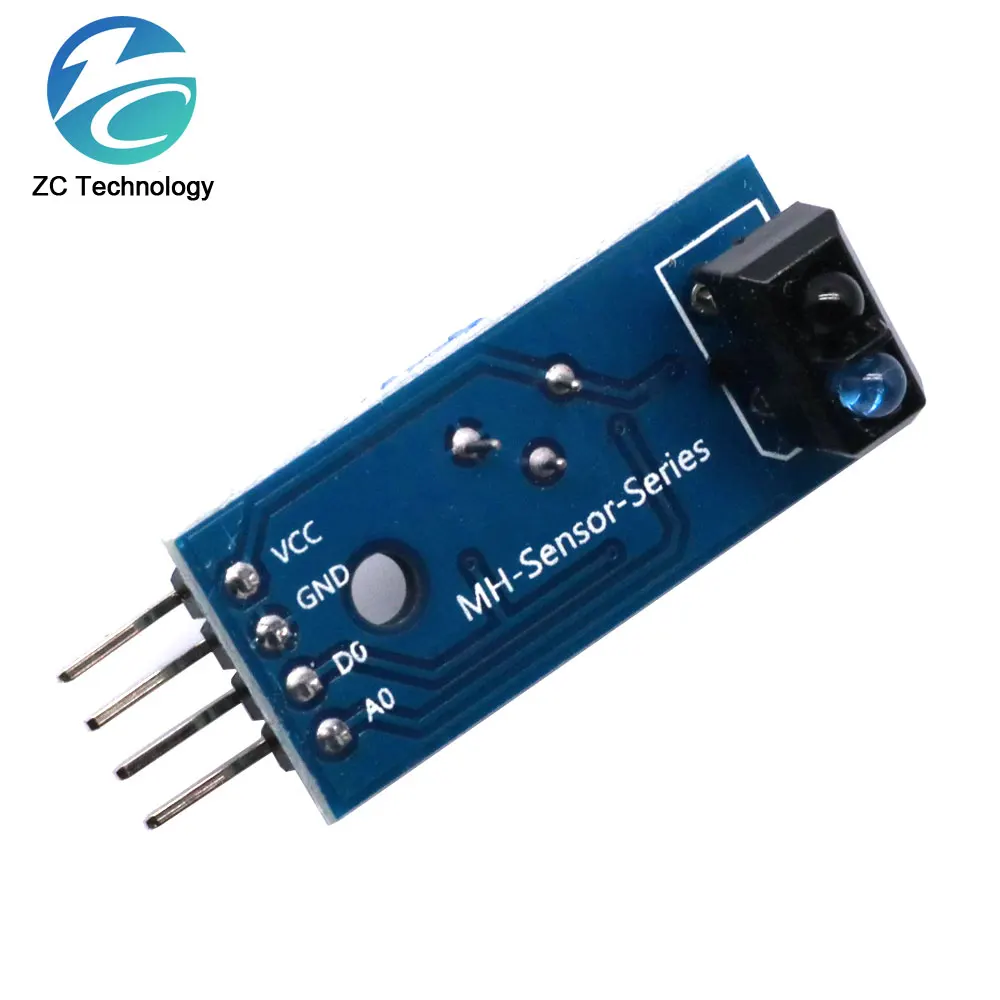 TCRT5000 Módulo Sensor Reflexivo Infravermelho, Interruptor fotoelétrico IR, Linha Barreira Track, Azul