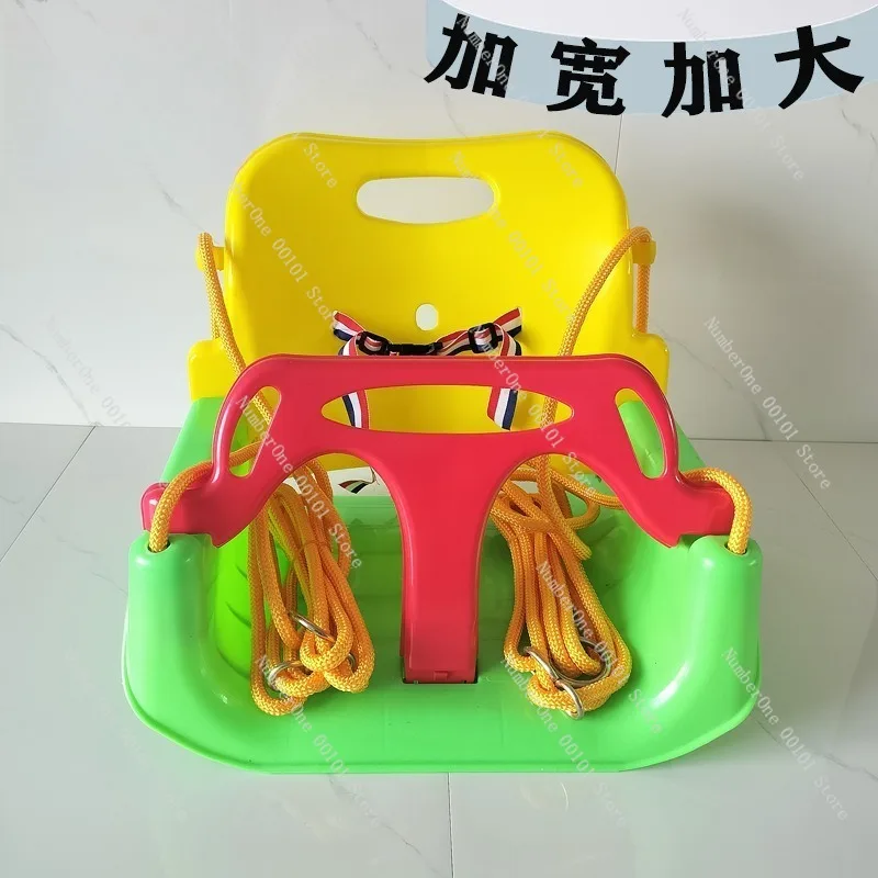 Garden Backyard Kids Swing Seat Indoor Outdoor Hanging Rope Chair for Children Home Patio Play Set Single Bar Suspension Toy