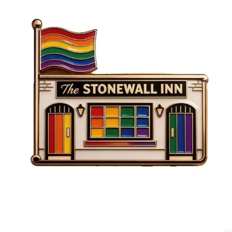

Пластиковый памятный значок на кнопке Stonewall Bar отлично подходит для коллекционеров и любителей истории с гладкой отделкой