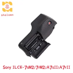 New Memory Card Door Lid Cover +Grip Rubber Repair Replacement Parts For Sony ILCE-7sM2 ILCE-7rM2 A7sM2 A7rM2 A7sII A7rII Camera