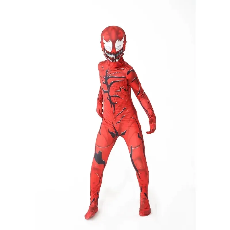 Costumes de cosplay Spiderolk Smile Heros pour enfants, combinaison trempée, olympiques d'Halloween, Symbiote, Spiderman 303, Venom, New