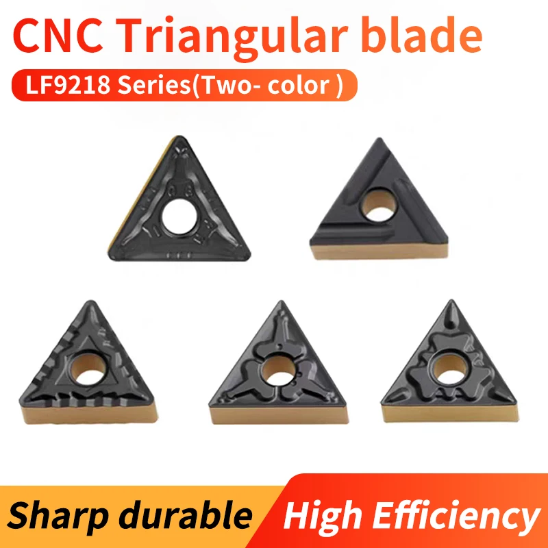 

VOKET outer circle turning blade TNMG160404-TM LF9218 modulation part CQ groove/HQ/PM