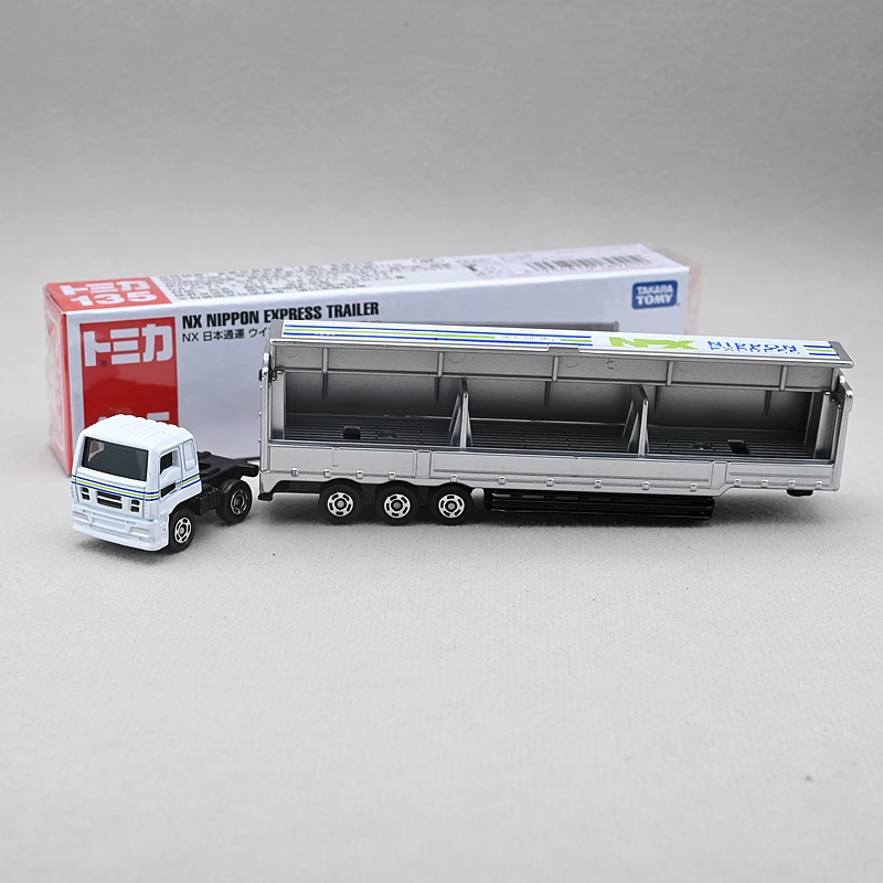 Tomy Tomica 135# long box alloy car model decoration toy car Japan Express truck container