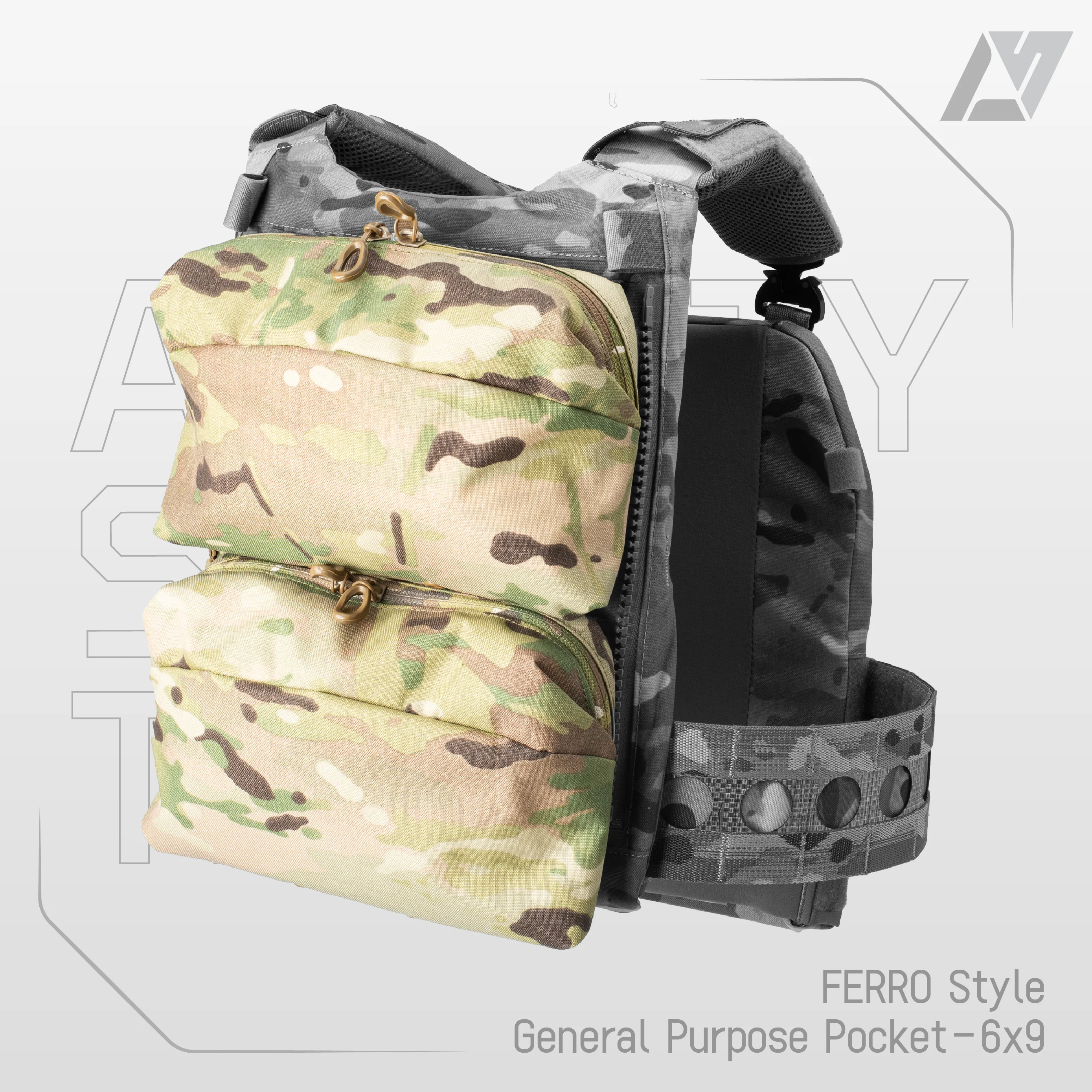 

FERR0 Style Карман общего назначения-6x9