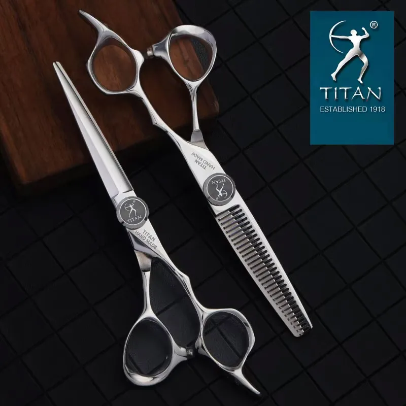 Titan 6 Inch Thinning Cut Style Tool Stainless Steel Hair Scissors Salon Hairdressing Scissors ножницы парикмахерские