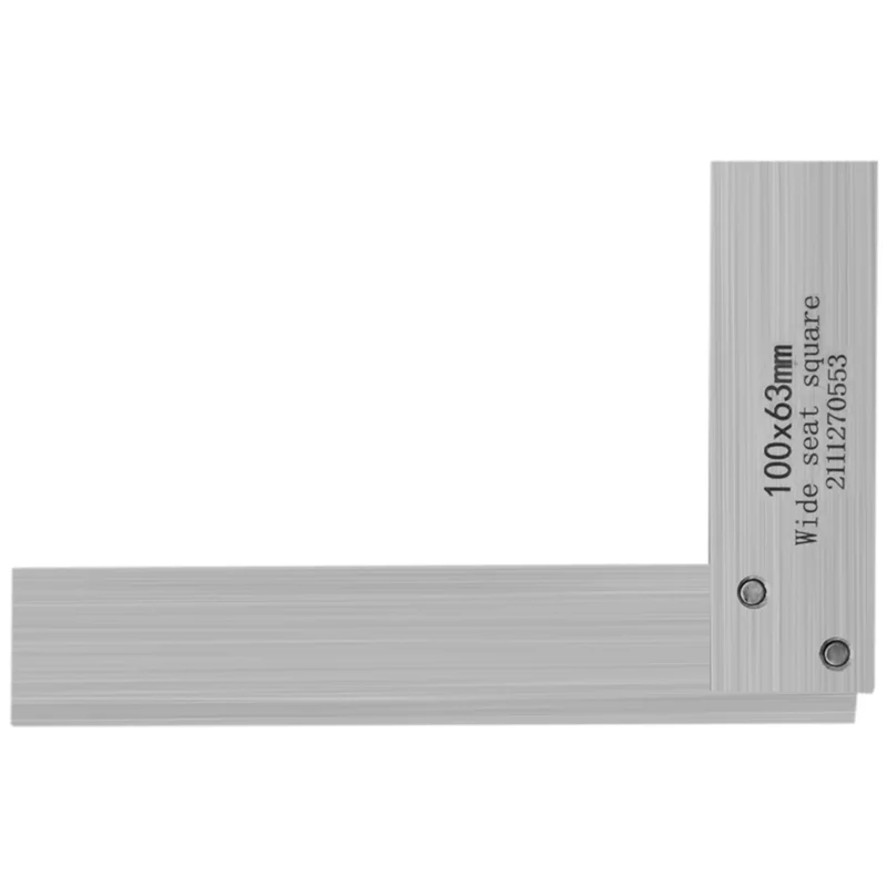 SYW-Machinist Square Set,2Inch,3Inch,4Inch & 5Inch Squares Machinist Square Mechanical Engineer Square,Wide Base Square Tool