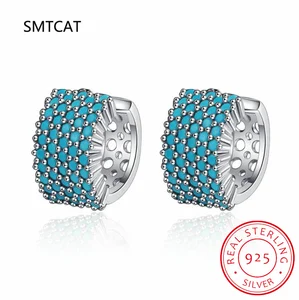 8ベストセールスシルバーターコイズイヤリング-8