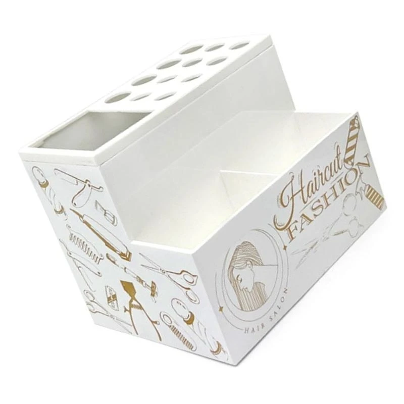 

Barber Scissors Holder Box,Hair Cutting Tool Case Barber Supplies Storage Box
