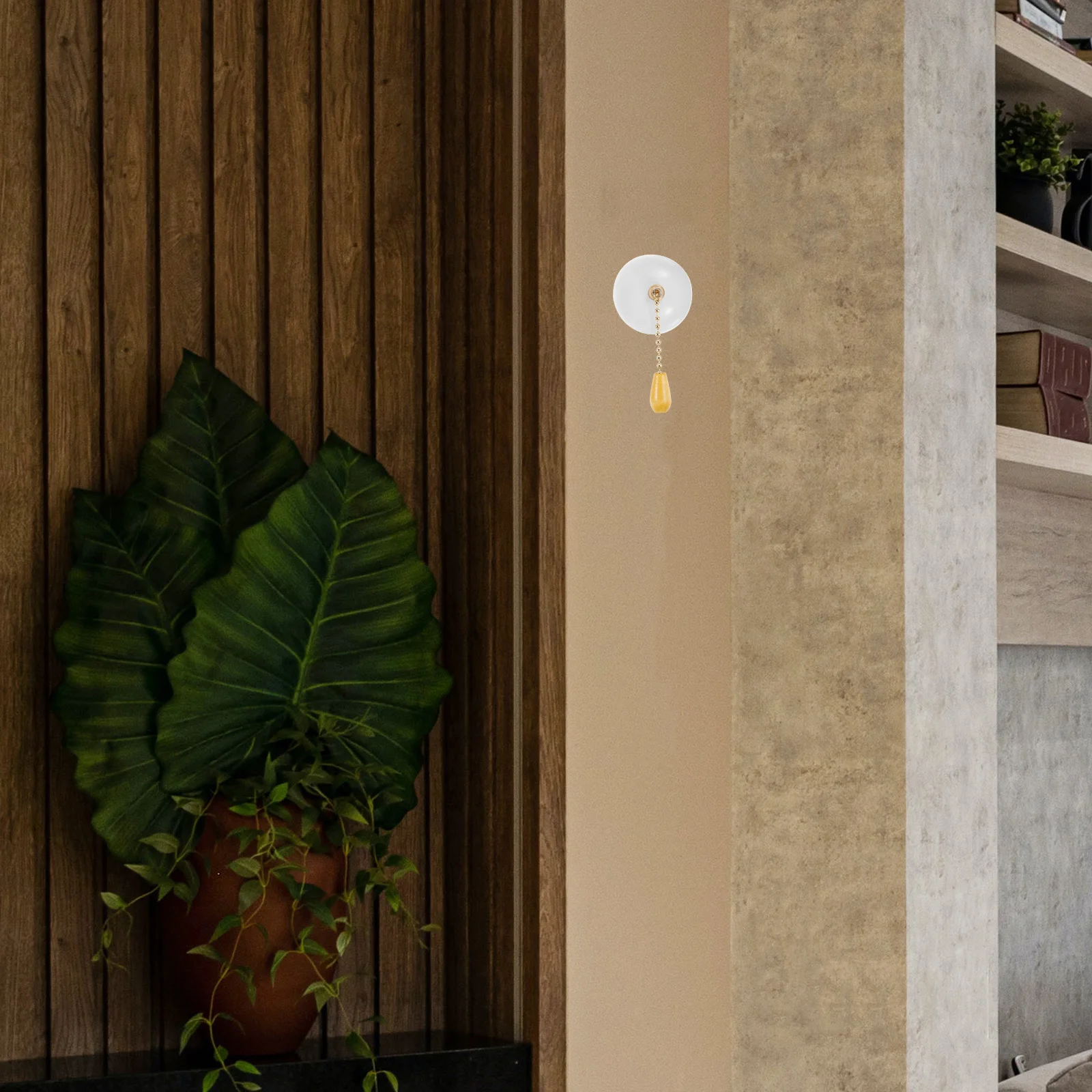 

Ceiling Fan Pull Chain Extension Simple Design Light Fixture Pull for Balconies Corridors Entryways Fan Chains Extensions