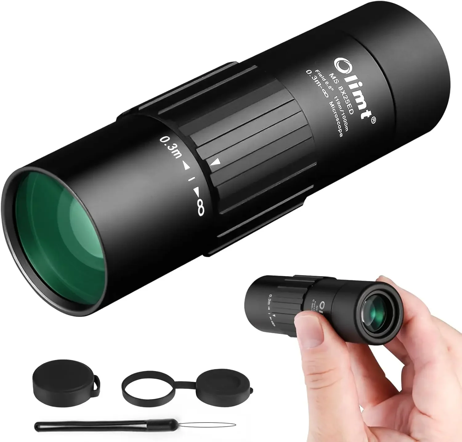 Telescope Mini Pocket Monocular Compact Monoculars for Adults