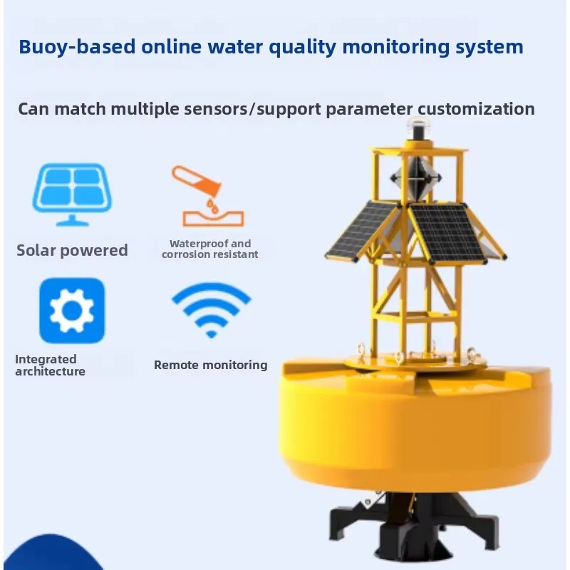 Smart solar buoys for meteorological, wave, and navigation monitoring on ocean wave buoys