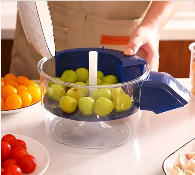 Electric grape peeler, fully automatic household electric fruit peeler, green peeling machine
