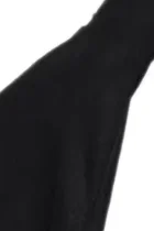 Gothic Black Flare Sleeve T-shirts Women Autumn V Neck Bandage Waist Slim Irregular Tops Harajuku Y2k Grunge Sexy Tees