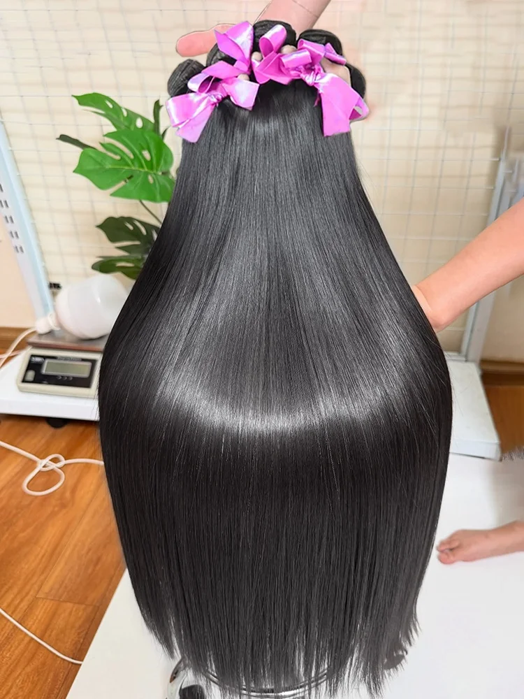 

Mossily 30, 32 дюйма, прямые бразильские волосы, пучки человеческих волос, необработанные натуральные человеческие волосы, 2 3, 4 пучка волос Remy