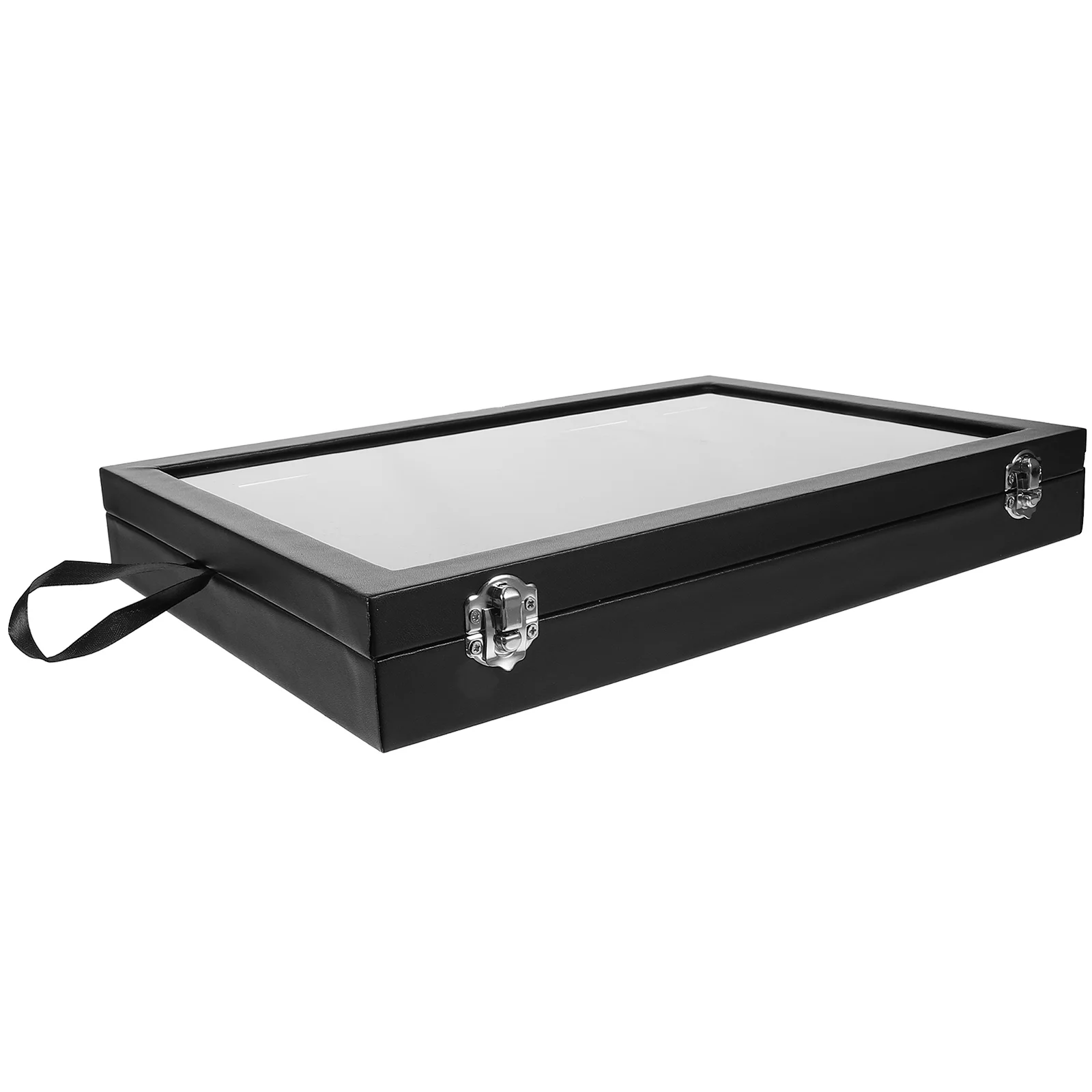 

Jewelry Necklace Storage Box Display Bracelet Organizer with Lid Organizers Man