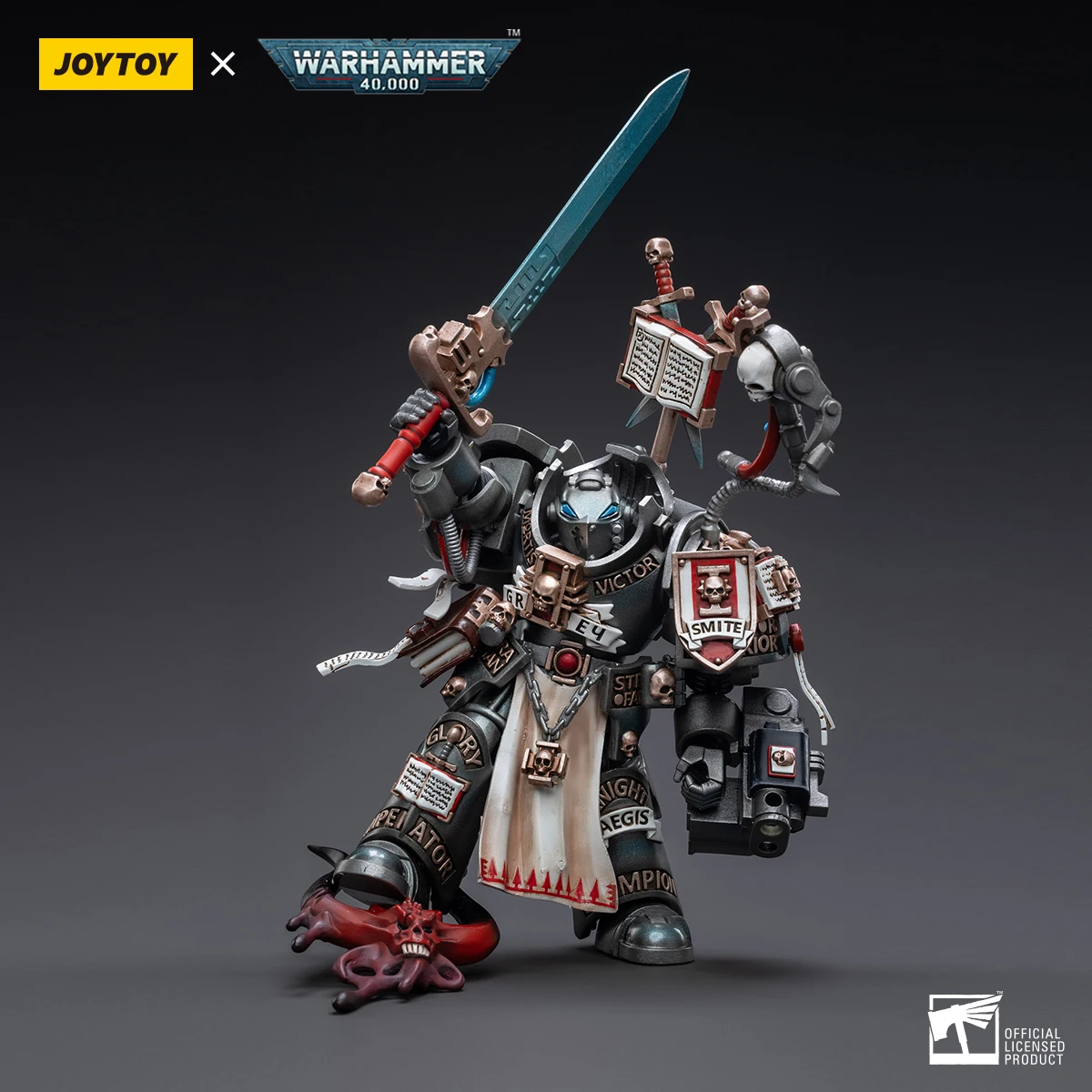 【JOYTOY】Warhammer 40K 1/18 Anime Figure Grey Knights Terminator Incanus Neodan view 5