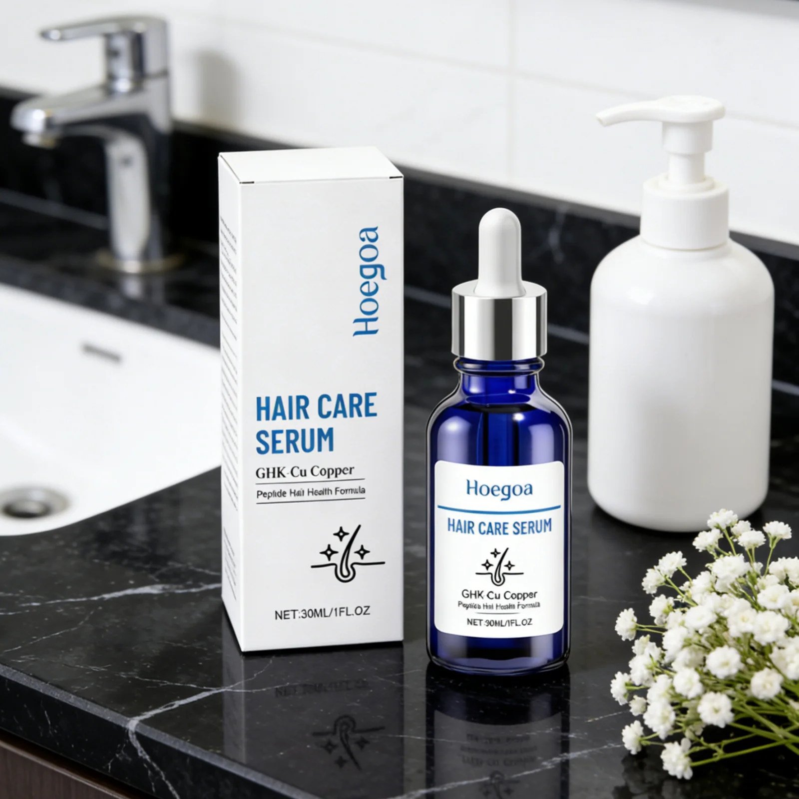 

Сыворотка для волос Hoegoa Peptide: восстановление, здоровье кожи головы, глубокое восстановление, быстрое впитывание, питание, уход за кожей головы, укрепление волос, 30 мл