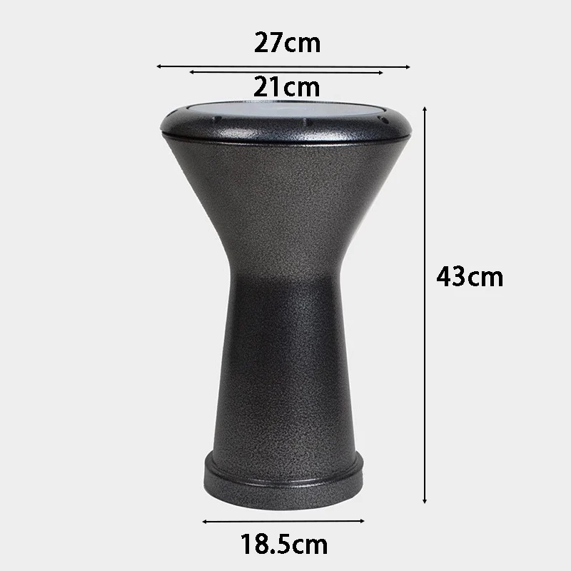 성인 Doumbek 전문 탬버린 알루미늄 Darbuka 명상 휴대용 드럼 악기 가방 타악기 액세서리