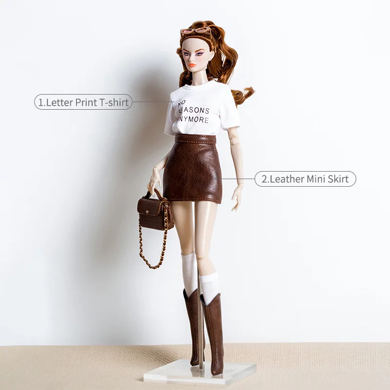 Supermodel Poppenkleertjes Pak Herfst Winter Kledingsets DIY Speelgoed 32cm Poppenhuis DIY Verkleed Speelgoed 1/6 Anime BJD Collector