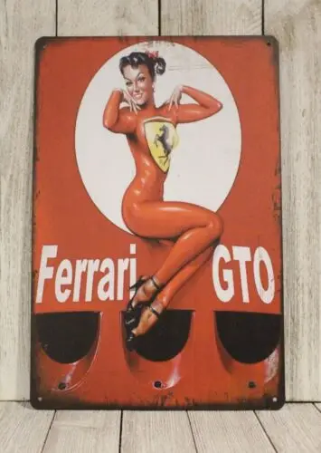 Sexy Pinup Girl Tin…