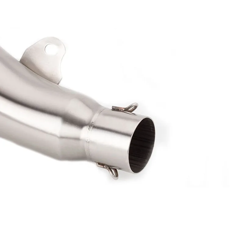 Universal 51mm Inlet Motorcycle Exhaust Muffler Stainless Steel Pipe For Honda Yamaha Kawasaki R1 R3 R6 CBR300 500