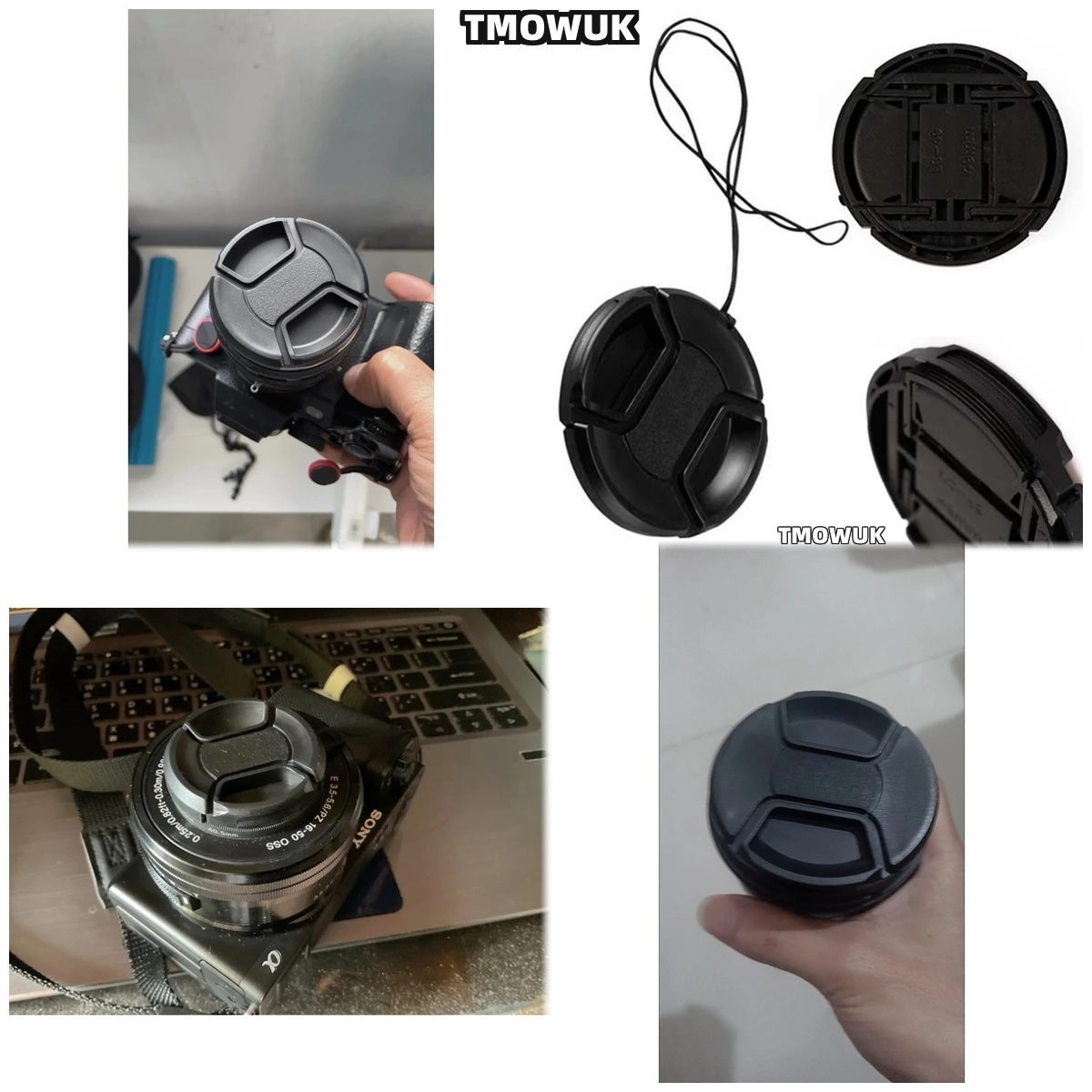 

For Sigma SD1 Merrill SA - 300 Fp SD15 DP2 Quattro BF DP3 Fp L SD Camera Lens Cap Protective Cover Center Pinch Snap-on 49mm 52