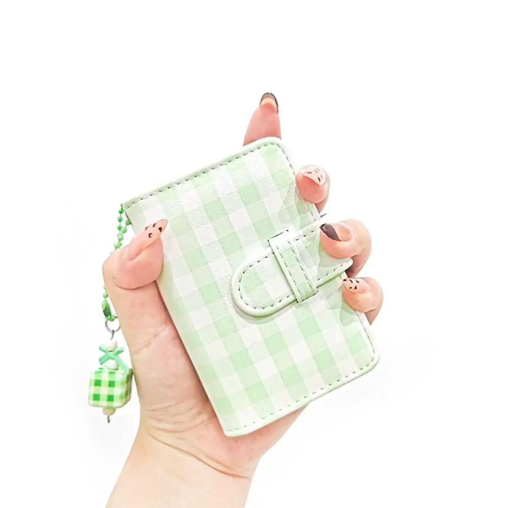 28 Pockets 3 inch Photo Album Grip Texture with Pendent Instant Film Camera Album PU Universal for Fujifilm Instax Mini 12/11/9