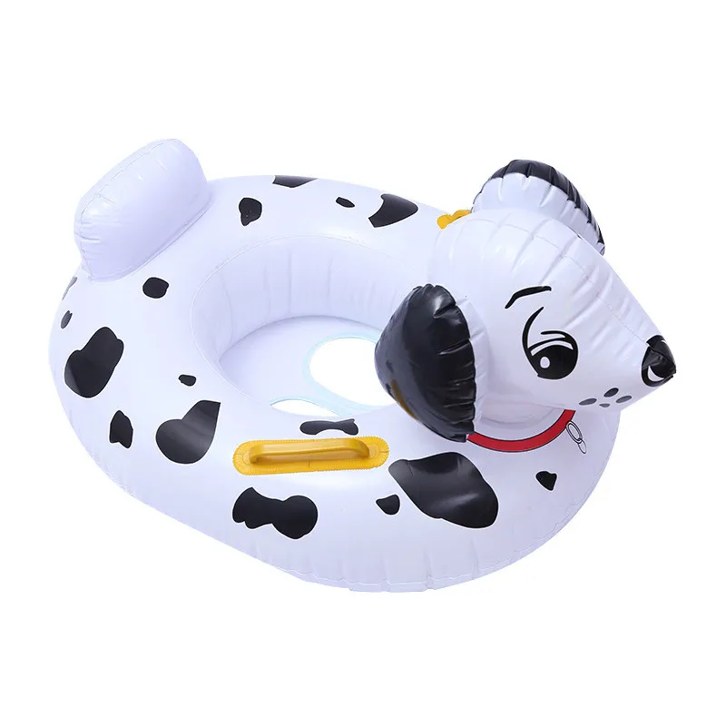 55cm Summer Must-haves Outdoor Swimming Pool baby Seat Float Inflatable Lovely Animal Mattress Swimming Float Toys For Children