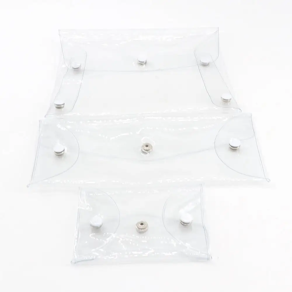 Estuche organizador de viaje bolsa de almacenamiento de joyería bolsas de maquillaje de PVC bolsa de cosméticos transparente bolsa de aseo estuches de cosméticos
