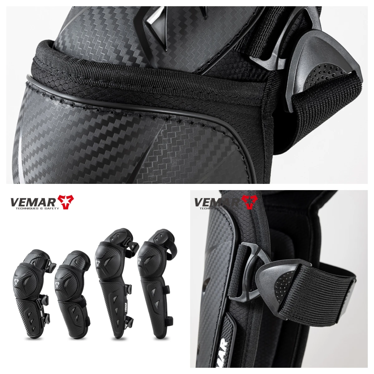 

New Motorcycle Knee Elbow Pads All-Season Windproof Anti-Fall Women Protective Gear Set Cycling Riding Equipment