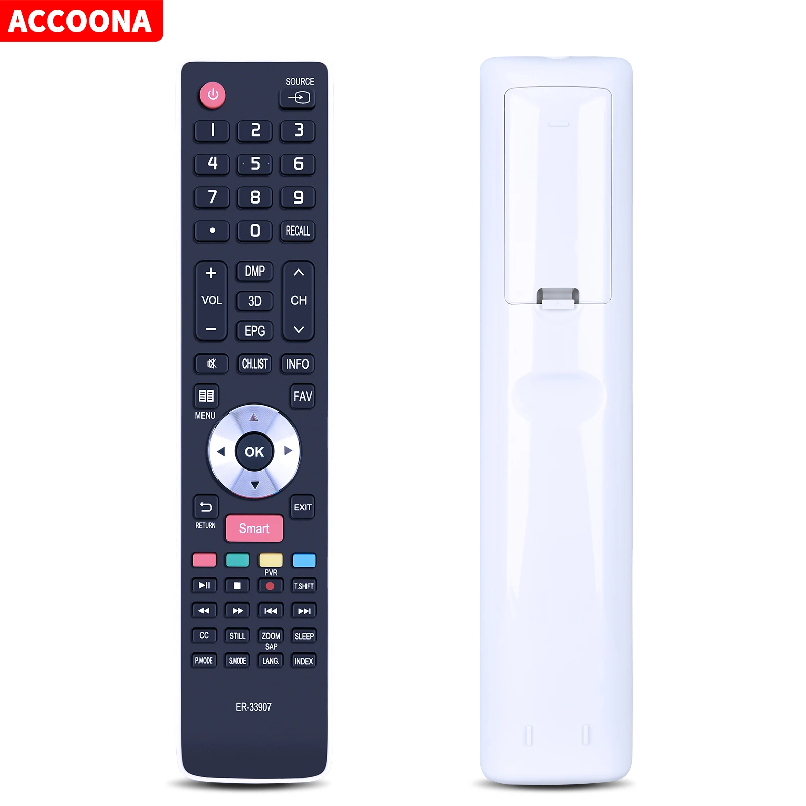 

New ER-33907 Remote Control For Hisense / BGH 4213RTX / JVC DA940 935 TV