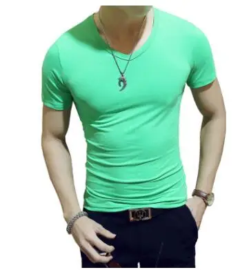 green v neck