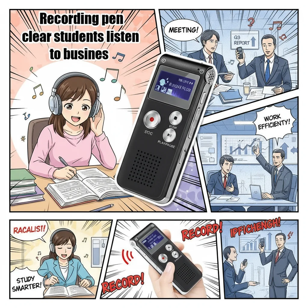 Cheap User-Friendly Mini Digital Recorder Upgraded to MP3 USB Support up to 1536kbps with Playback Function