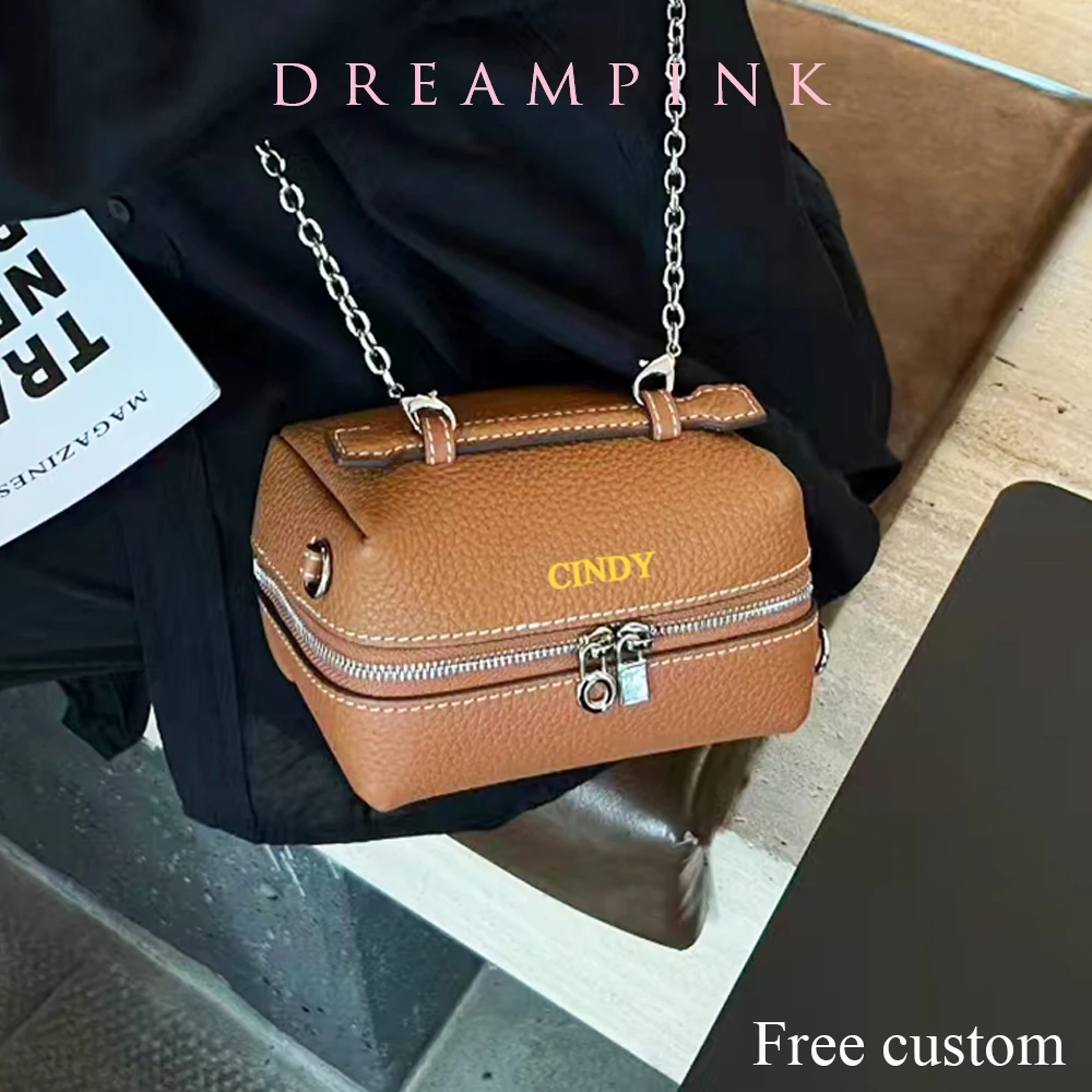 Мини-женская сумка через плечо из натуральной кожи, роскошная косметичка на заказ, кошелек-клатч, новый дизайн, вечерние женские маленькие сумки на плечо