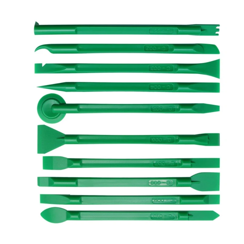 10PCS Phone Repair Tools Disassembly Spudger Plastic Disassemble Pry Opening Hand Tools Set for Phone Repair