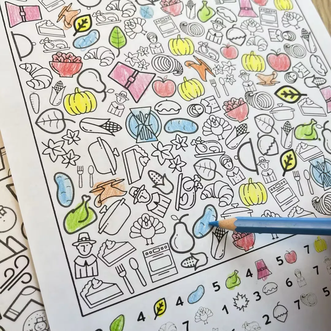 Children Shape Coloring Workbook, Fun Brain Teaser Practice, Help Kids Strengthen Fine Motor Skills & Hand-eye Coordination