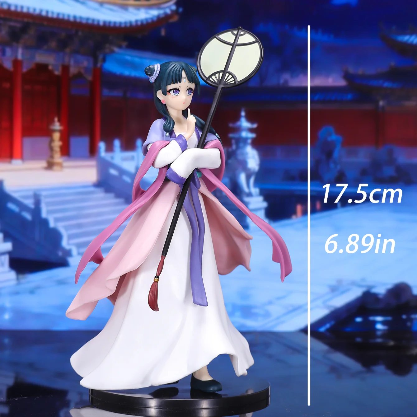 Moonlit Night, the Apothecary Diaries, Anime Figure, Anime Merchandise, Anime Merch Gift for Friends Birthday, Anime Character Figurine, Desktop Decoration, Holiday Gift, Small Gift view 6