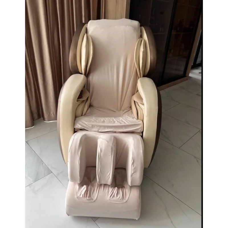Stretch Print Massage Chair Cover Removable Washable Reclining Chair Dust-proof Washable Electric Massage Dust Cover Home Decor