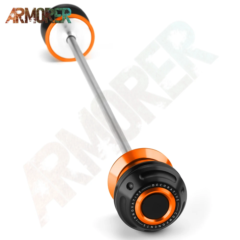 Motorcycle CNC Aluminum Front Wheel Protector Crash Slider Accessories 2022 2023 2024 For RC 125 390 RC125 RC390 c125 rc390
