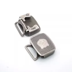 Vintage Brass Hinge Buckle for Men and Women, Pure Copper Belt Buckle, DIY Leather Craft, Jeans Accessories, Quality, Fashion