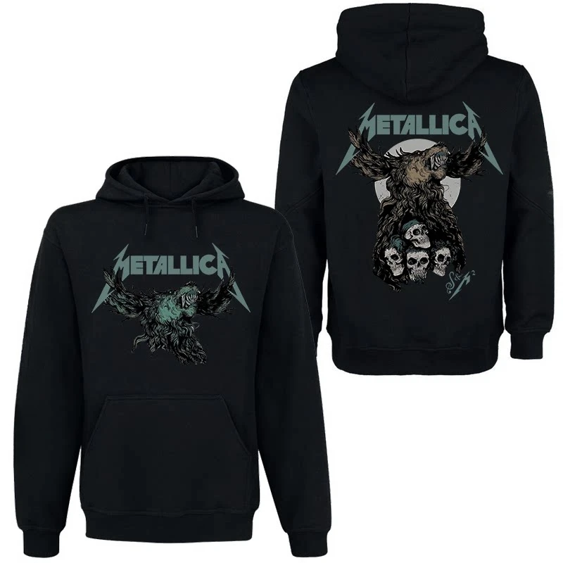 2026 Neues, seltenes METALLICA Rock Dark Style Album-Set, langärmeliges Kapuzensweatshirt für Herren und Damen aus Europa und Amerika – Detail 21