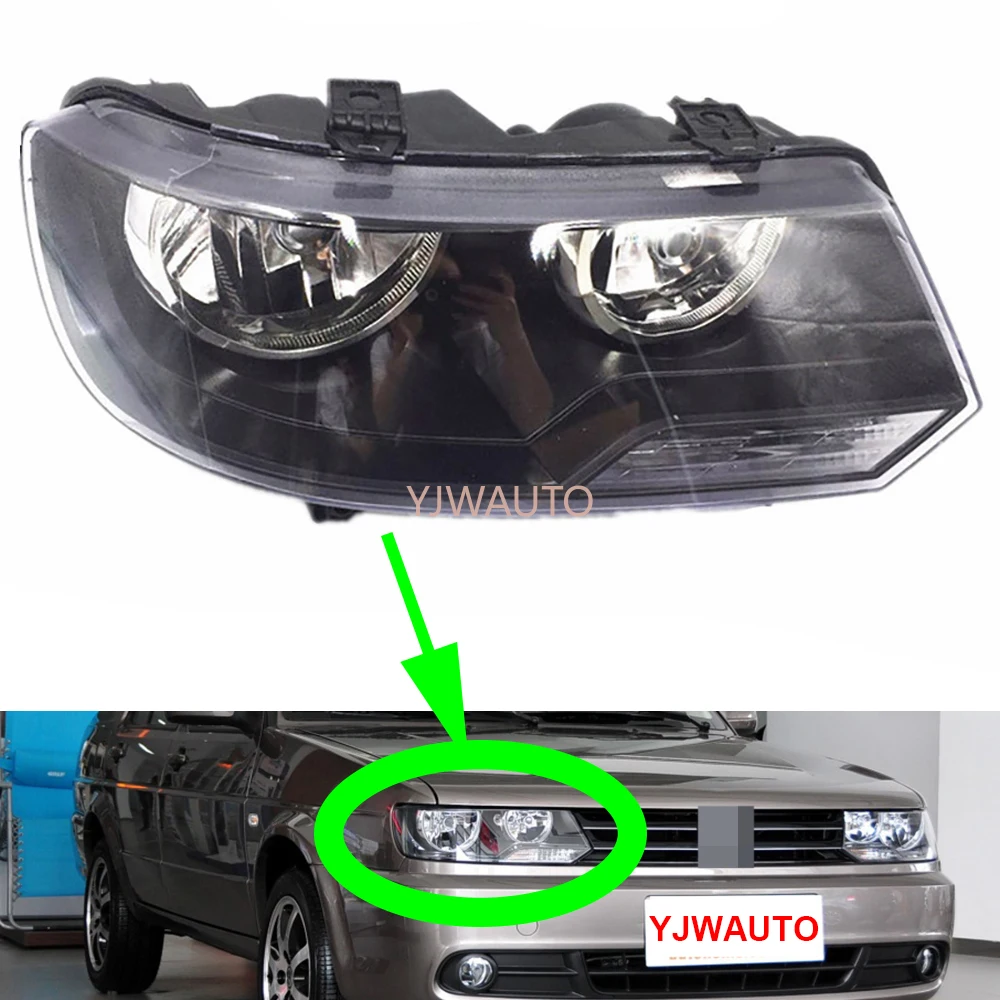 

For VW Jetta 2004-2012 Headlights car Headlamp Assembly with Day Running Lamp Replacement Front Whole Auto Light Assembly