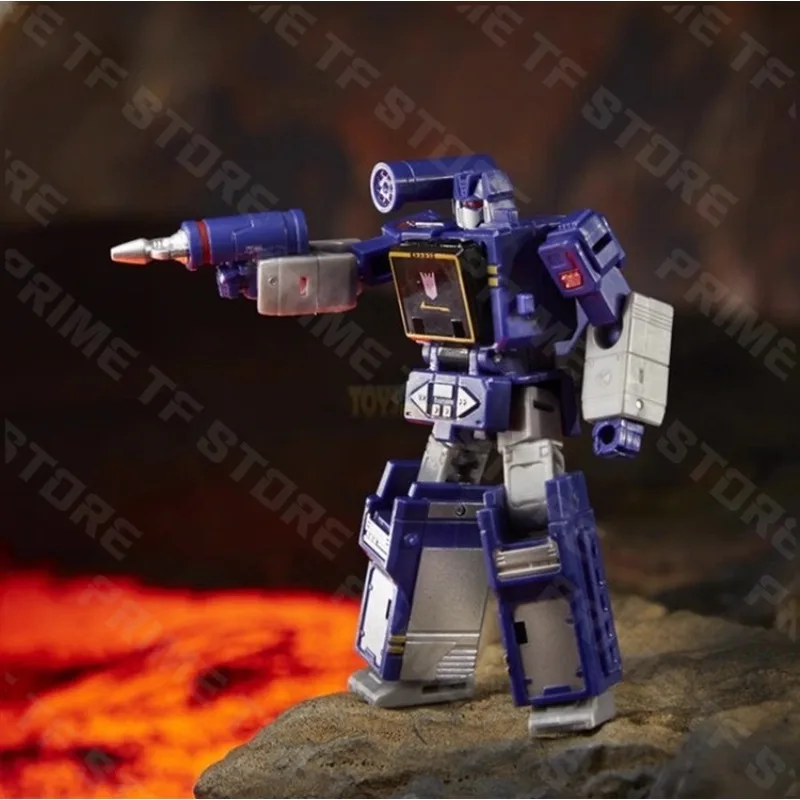Originale Hasbro Transformers War for Cybertron Kingdom WFC-K21 Soundwave Core-class Figura d'Azione Anime Modellini Giocattolo