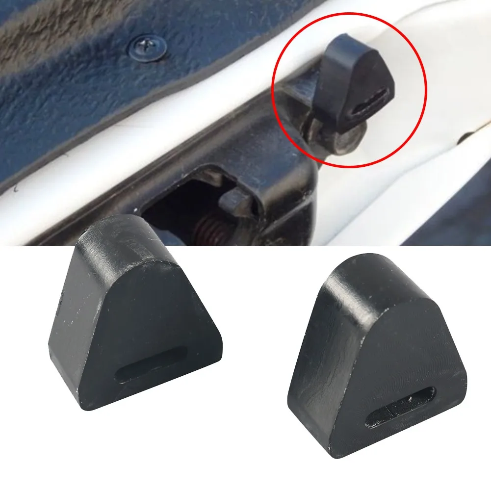 Tailgate Bumper Stop Tailgate Latch Bumper 2pcs RH Or LH Rear Tail Gate Latch Bumper Rubber Car Rear/Left/Right Useful Brand New
