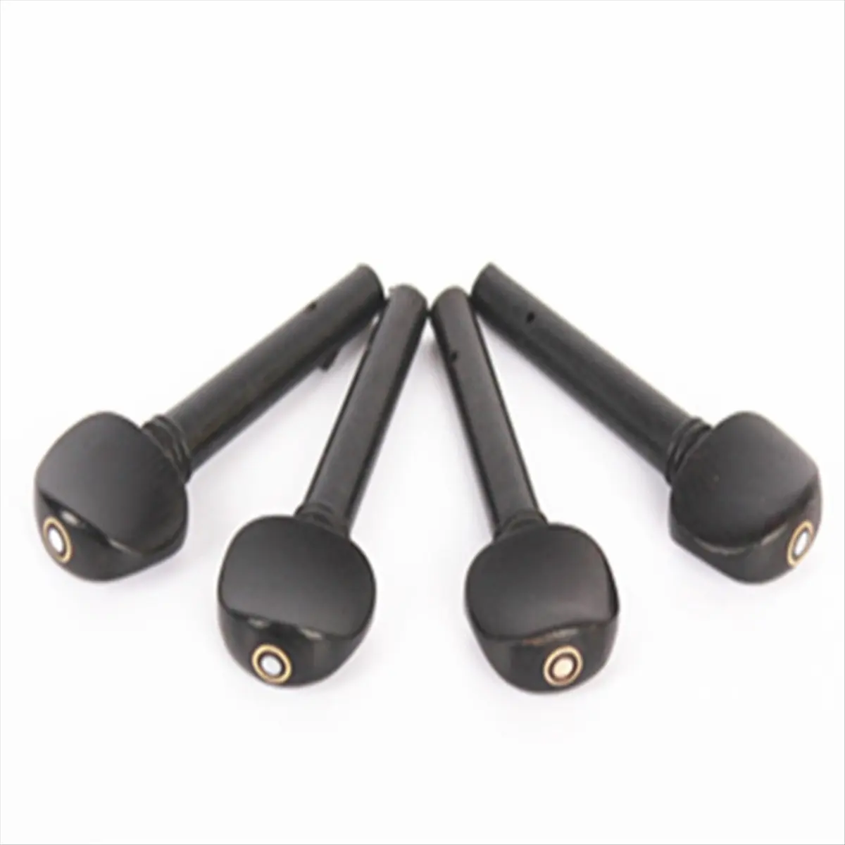 T34C Violin Ebony Pegs with Fisheyes Violin Tuners Violin Accessories 3/4 - view 5