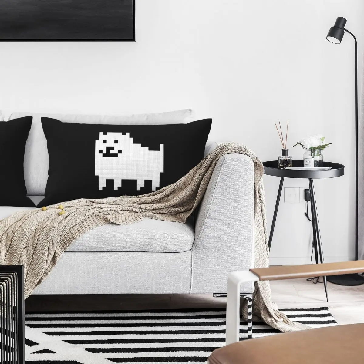 Undertale Annoying Dog Rectangle Linen Pillowcase Cushion Cover Polyester Decorative Bedroom Home Comfort Throw Pillow