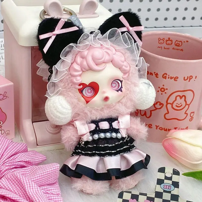 Skullpanda Sleepless Theater Series Moldy Muffin Exclusive Sweet Dress Cute Cloak Clothes Doll Dressing Up Exquisite Headwear