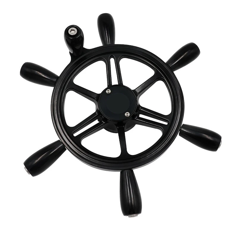 Marine Yacht Steering Wheel Fiberglass Boat Helm for Speedboat Universal Lightweight